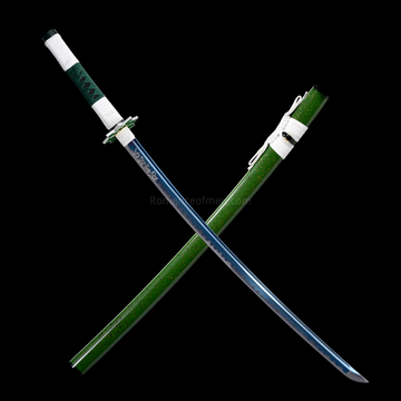 The Shinazugawa Sanemi Handmade Katana Manganese Steel From Demon Slayer